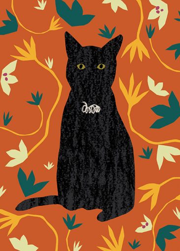 Black Cat por Lily Windsor Walker