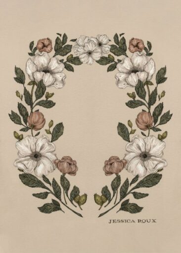 Floral Laurel por Jessica Roux