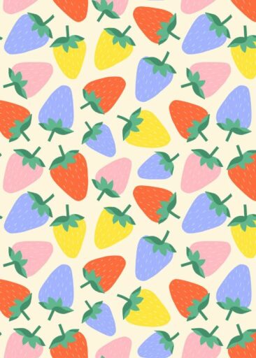 Strawberries por Melissa Donne