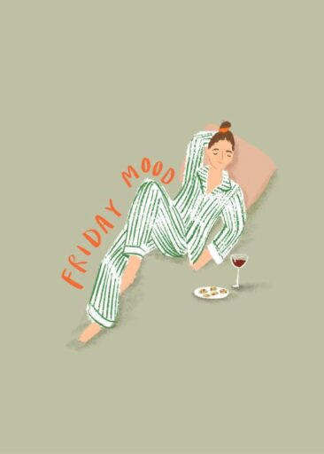 Friday Mood por Martha Ratcliff