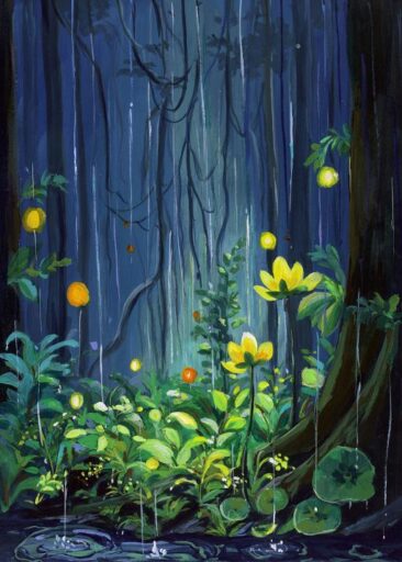 Deep forest bloom por Zoe Art Garden