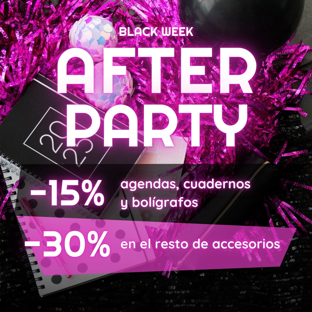 agenda personalizada BW after party